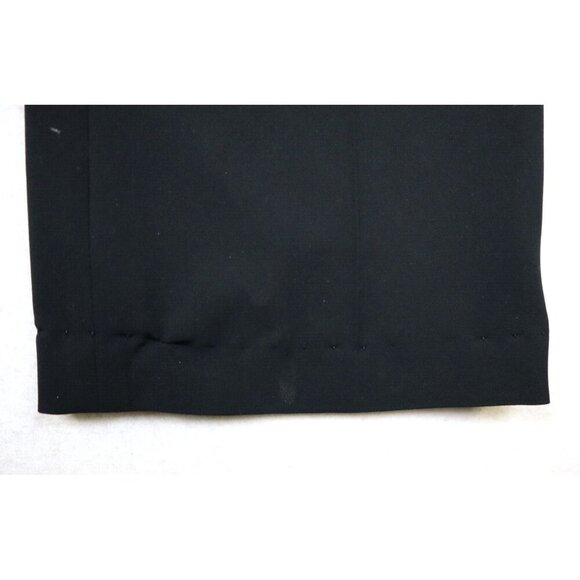 JONES NEW YORK - WOMEN'S BLACK FULLY LINED CROPPED DRESS PANTS - SIZE 16 SHORT - Picture 5 of 12